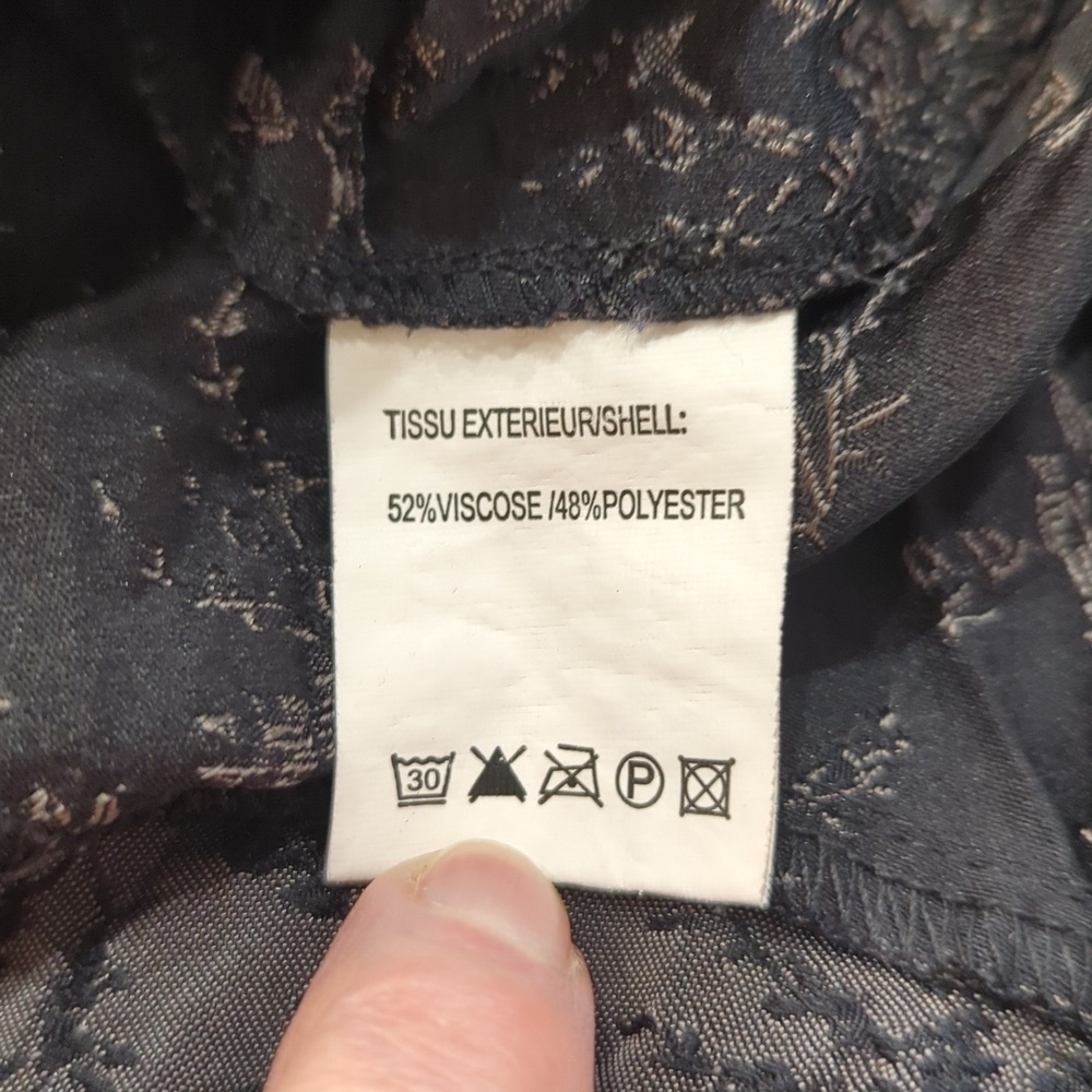 Vintage Lauren Vidal Black Blouse - Picture 14 of 15